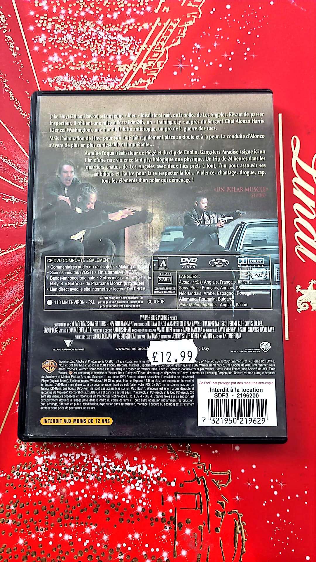 training day en francais DVD vendu en Bon état Par blaspo