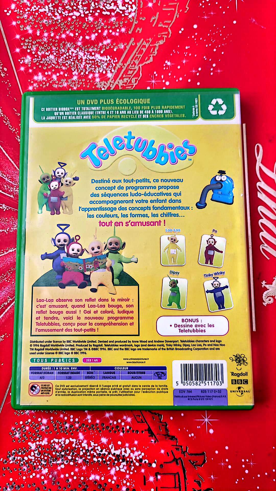 je m'éveille avec Teletubbies Qui est là ? DVD vendu en Bon état Par blaspo