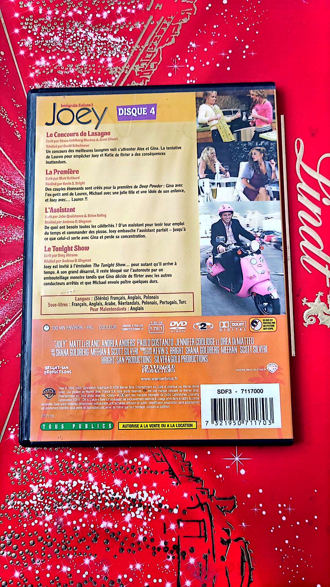 Integrale saison 1 Joey Disque 4 épisode 13-16 DVD