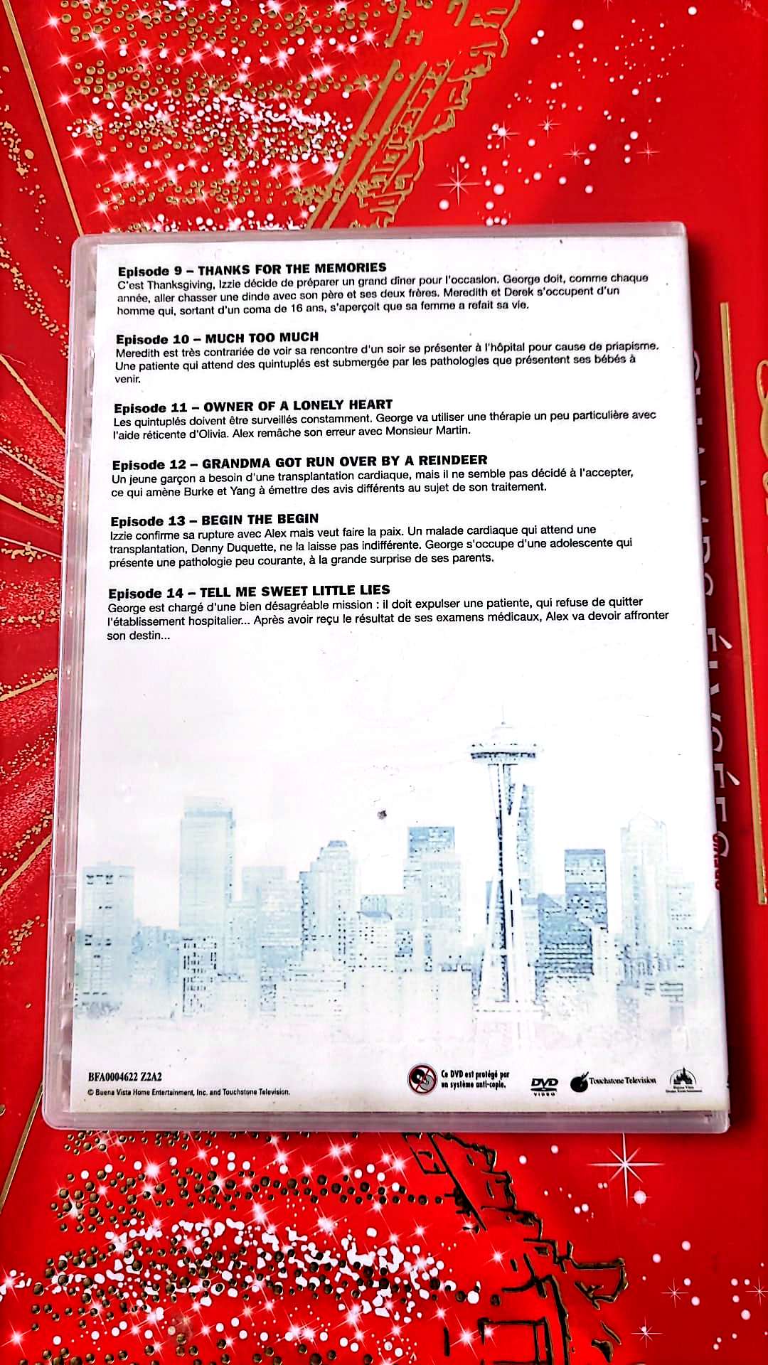 Grey's anatomy saison 2 épisode 9 -14 DVD vendu en Bon état Par blaspo