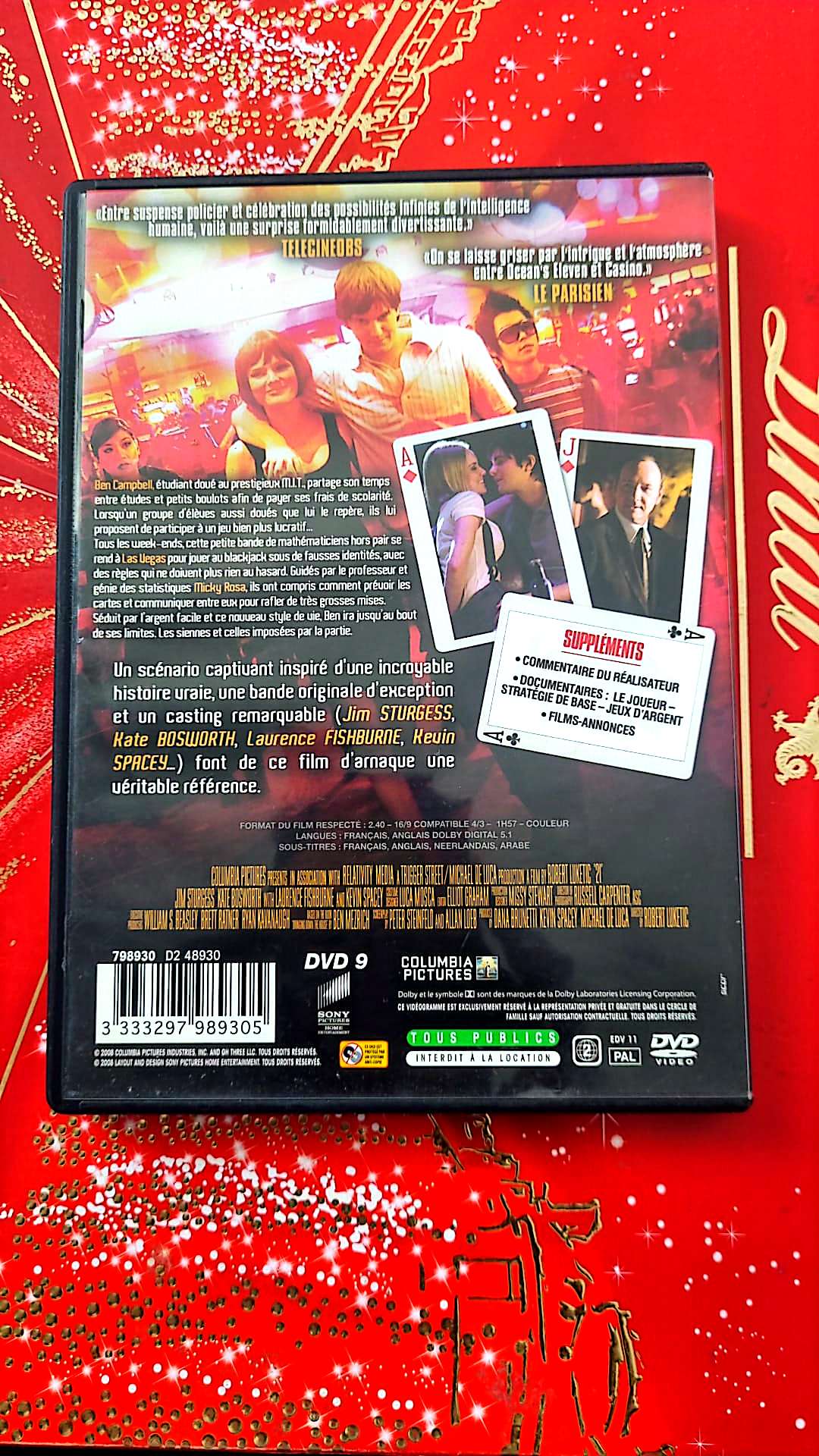 las vegas 21 DVD vendu en Bon état Par blaspo