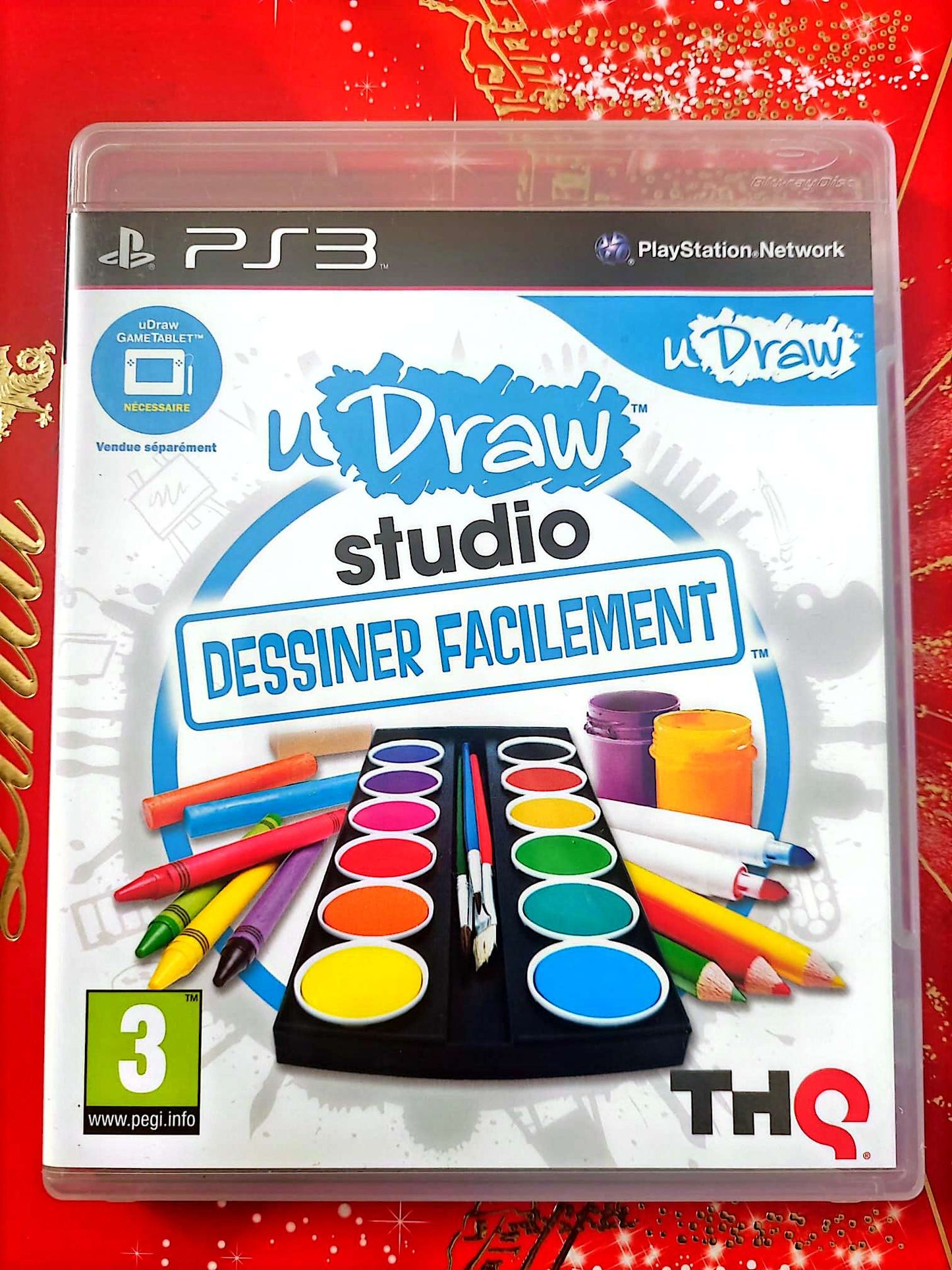 uDraw Studio – Dessiner Facilement – Jeu PS3 – Version Française – Compatible uDraw Tablet jeu ps3