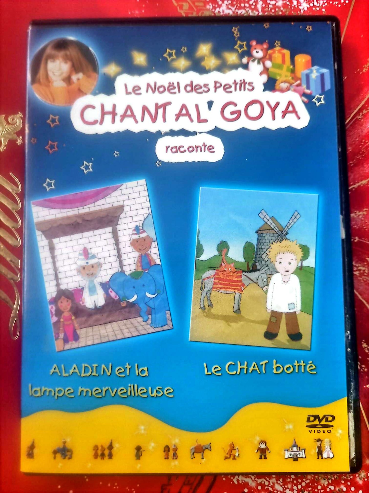 Le Noël des Petits – Chantal Goya raconte – Aladin et la lampe merveilleuse & Le Chat Botté – DVD – Français dvd