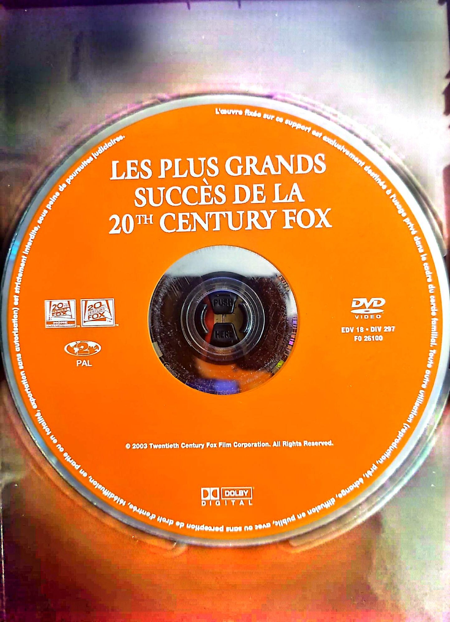 Les plus grands succès de la 20th Century Fox – Compilation Films – DVD – Sans Boîtier