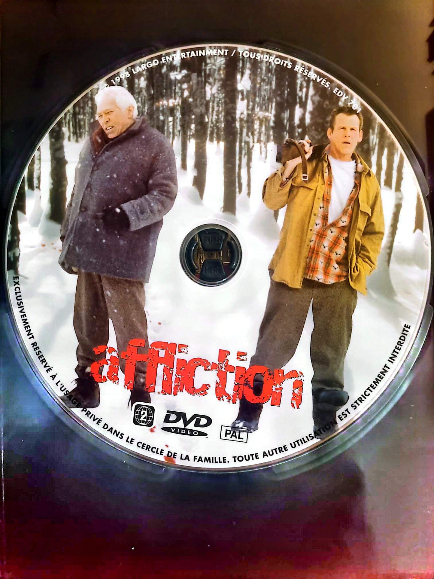 Affliction – DVD Vidéo – Film Drame – DVD Seul