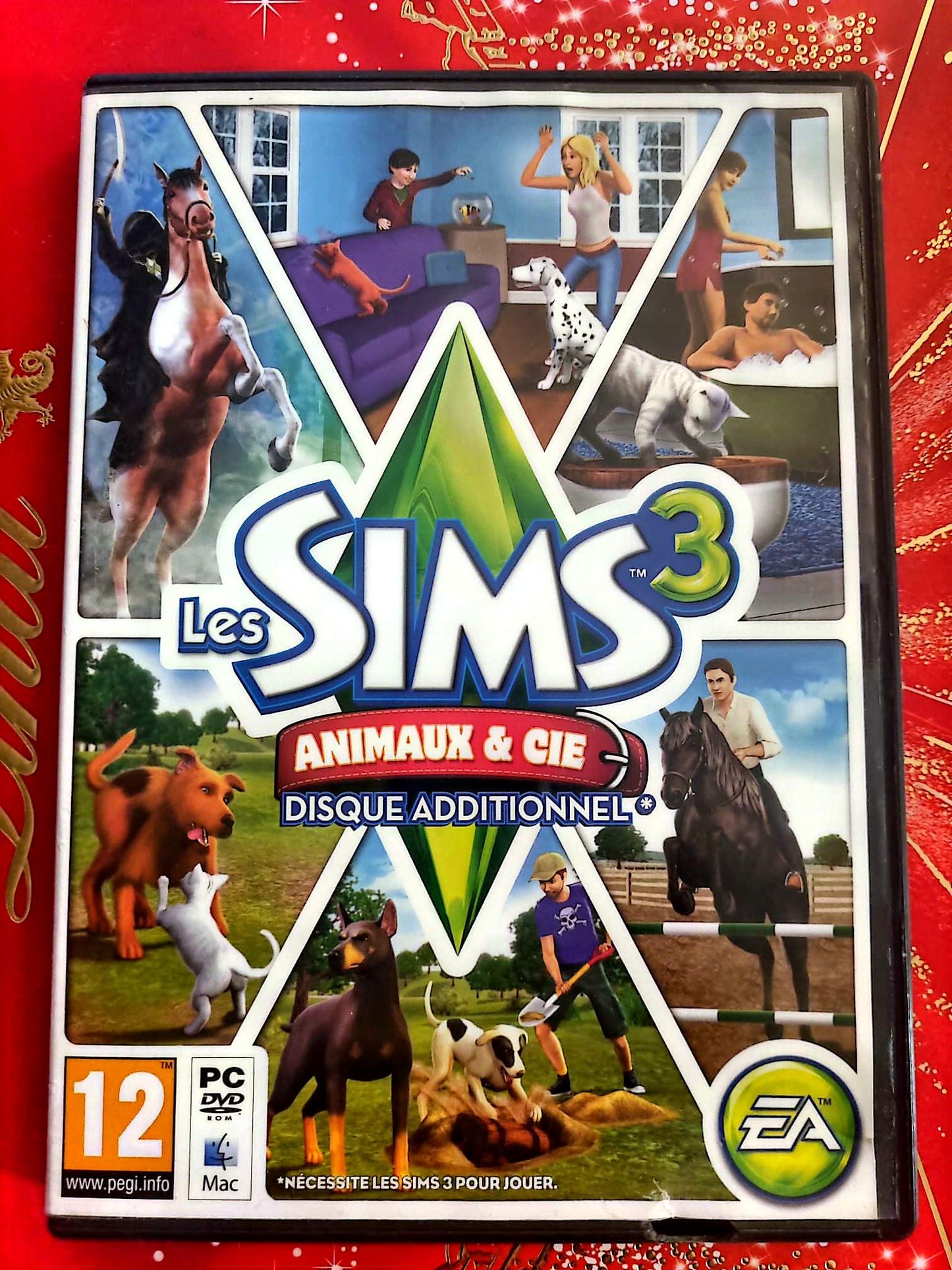Les Sims 3 Animaux & Cie – Disque Additionnel – PC DVD-ROM – Sans Clé