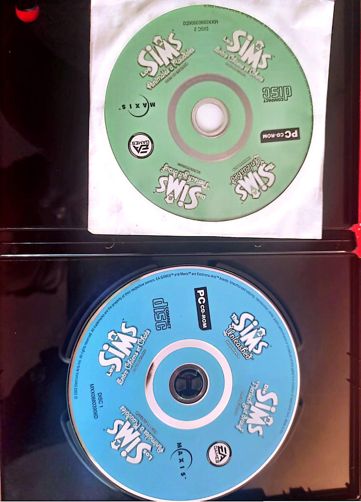 Les Sims – PC CD-ROM – Lot de Disques – Sans Boîte – Sans Clé