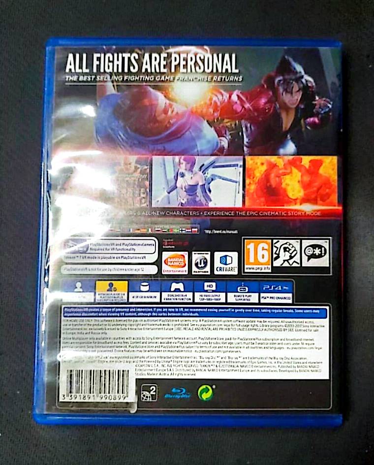 Jeu vidéo PS4 : Tekken 7 PS4