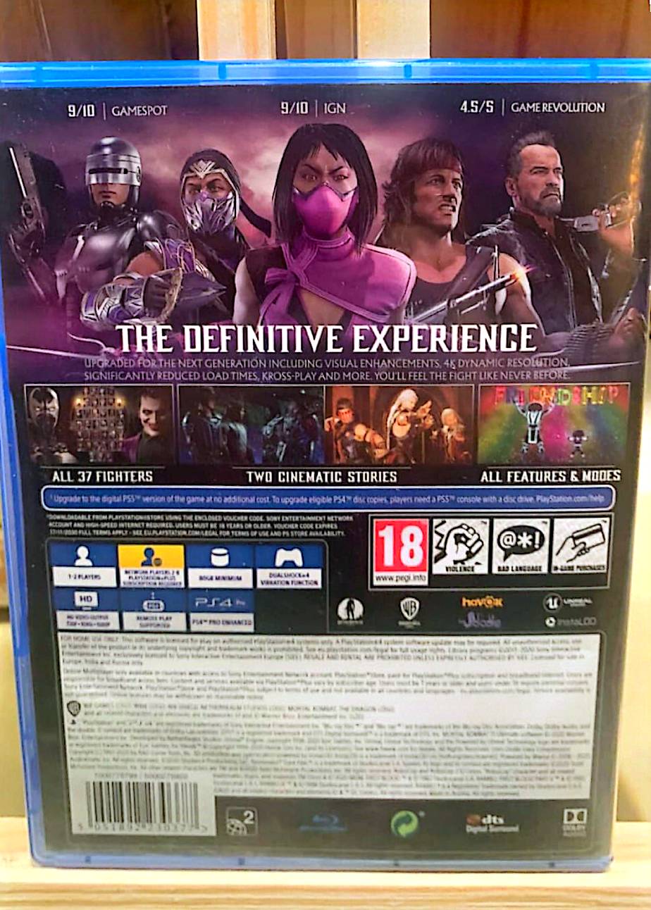 Jeu vidéo PS4 : mortal kombat 11 ps4