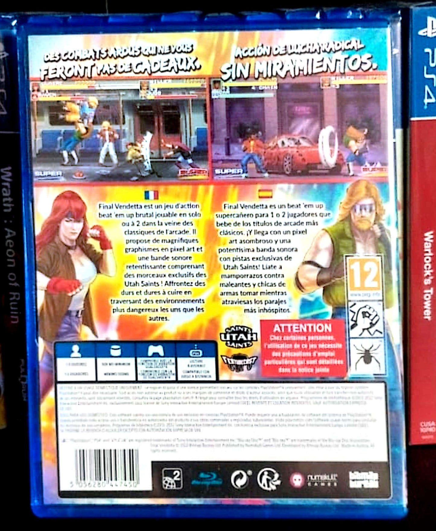 Jeu vidéo PS4 : final vendetta