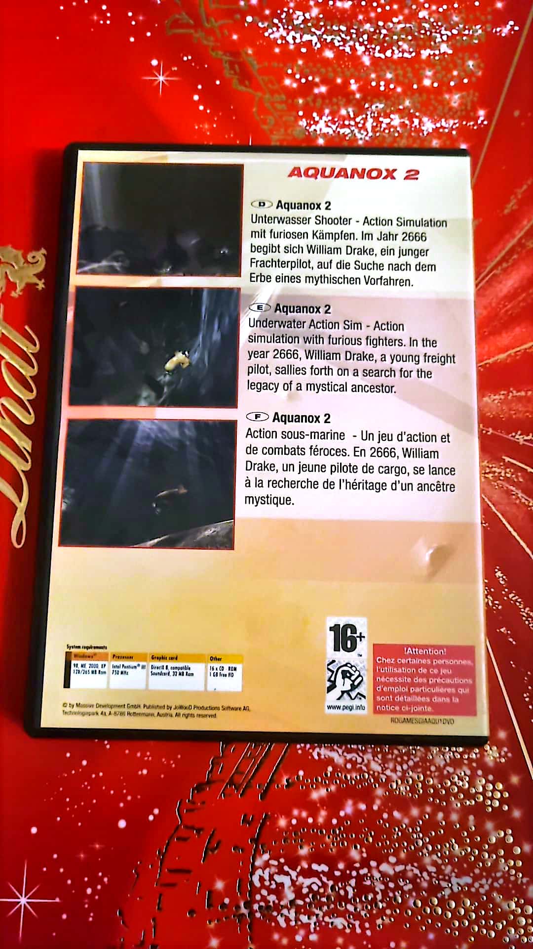 Jeu vidéo PC : Games Giant vol1 Aquanox 2 Révélation