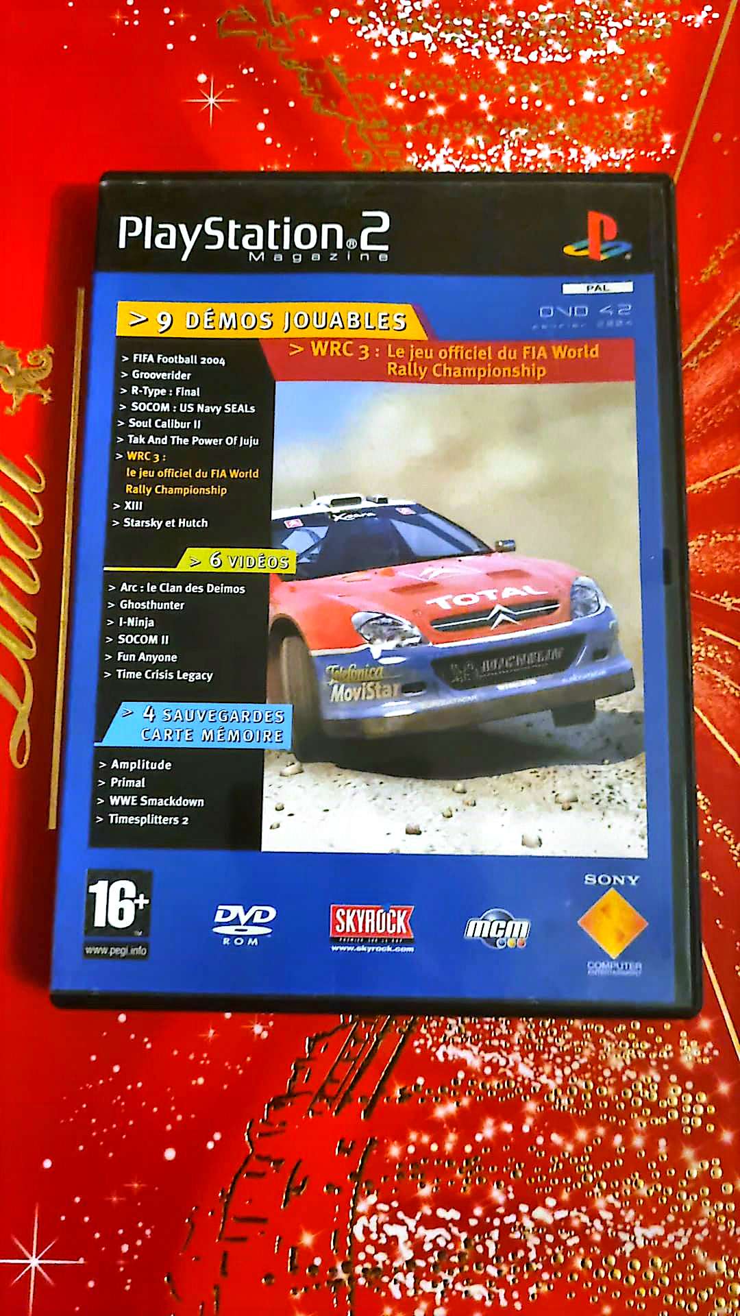 Jeu vidéo PS2 : 9 demos jouable wrc 3