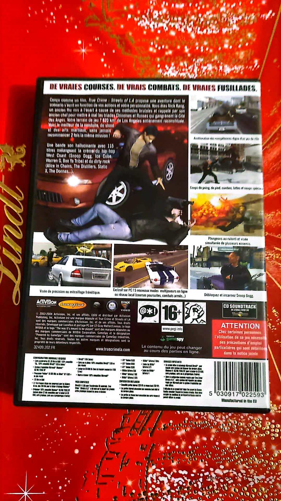 Jeu vidéo PC : true crime streets of LA