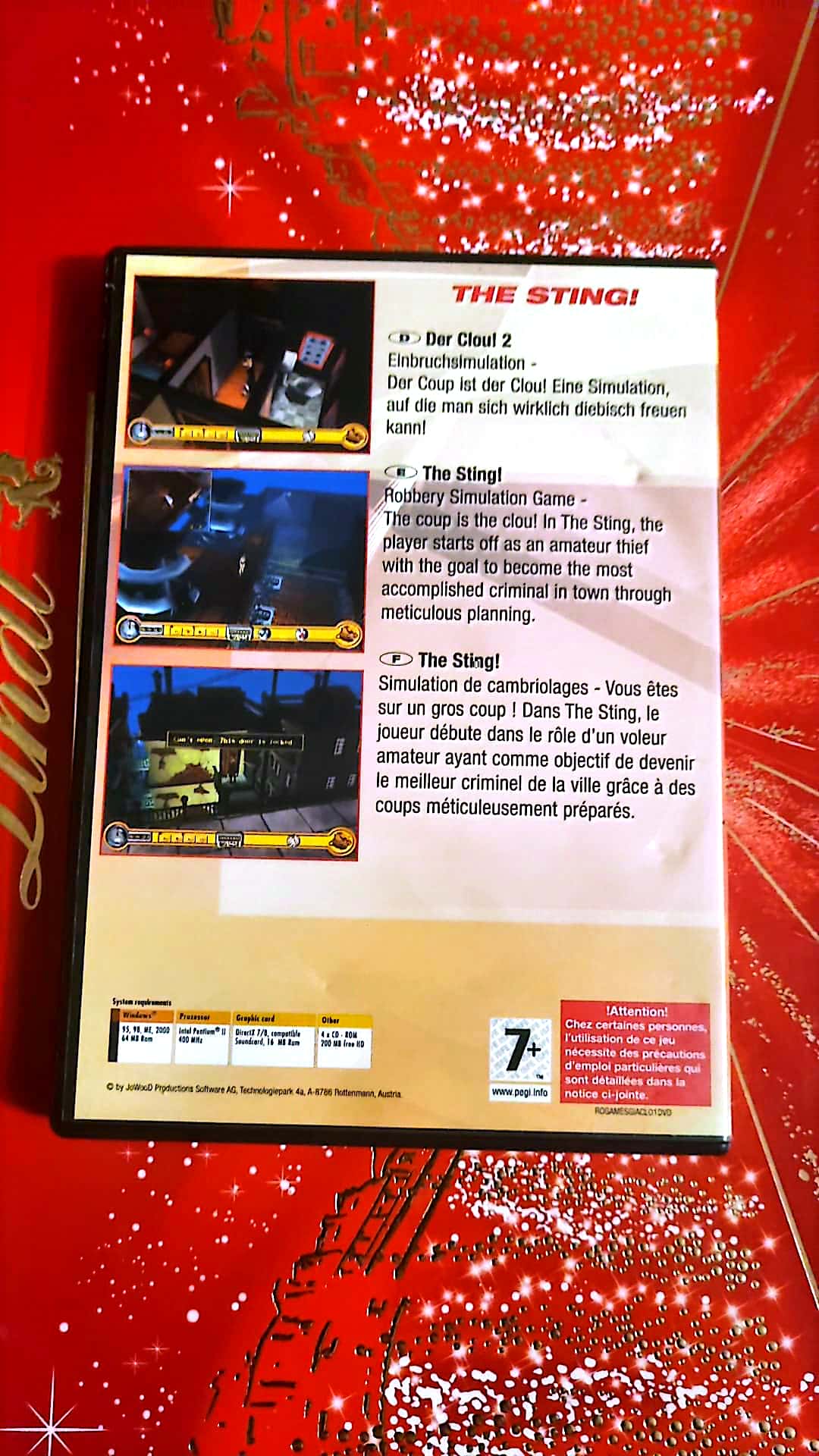 Jeu vidéo PC : Games Giant vol1 the sting