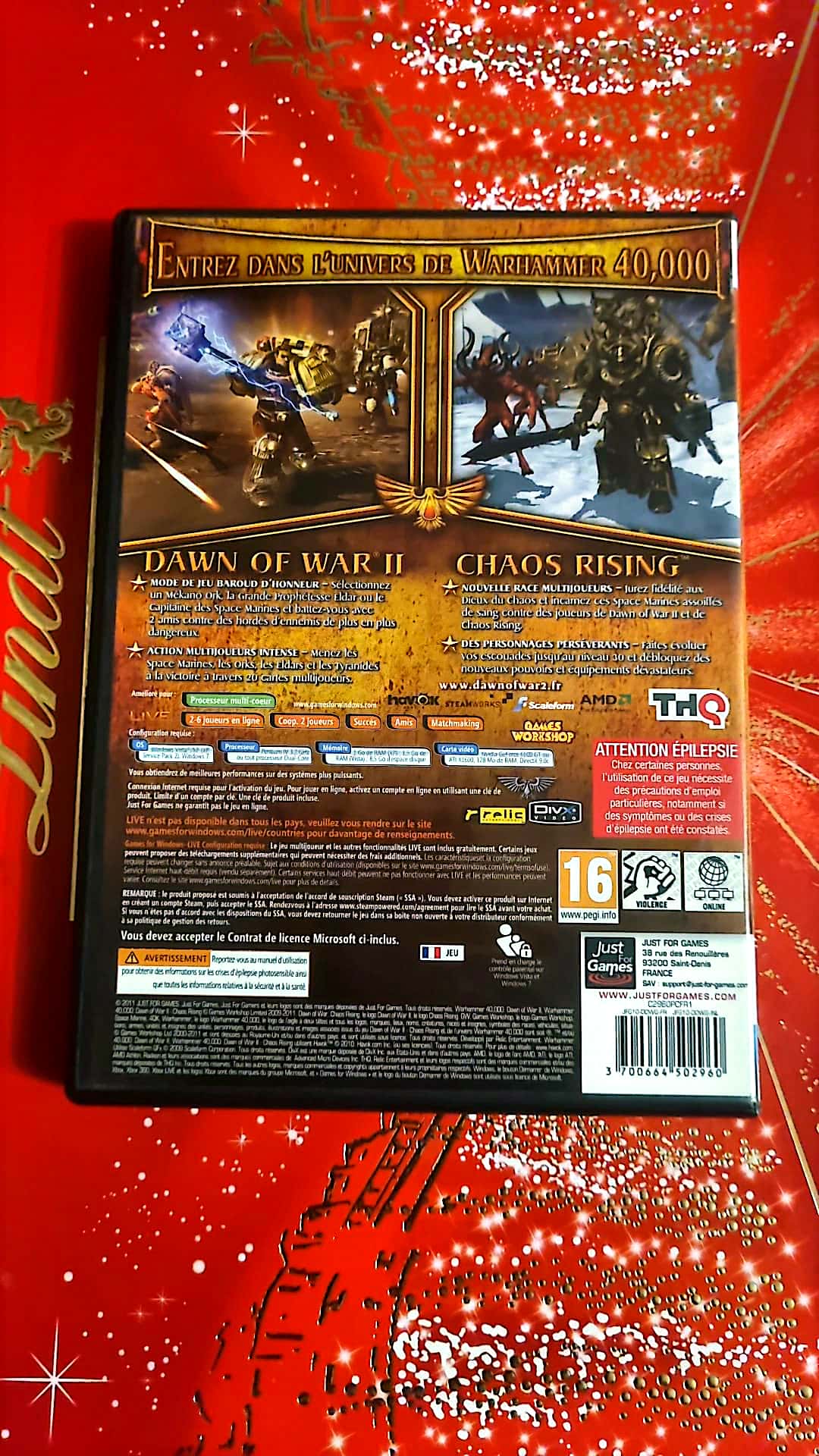 Jeu vidéo PC : gold edition dawn of war