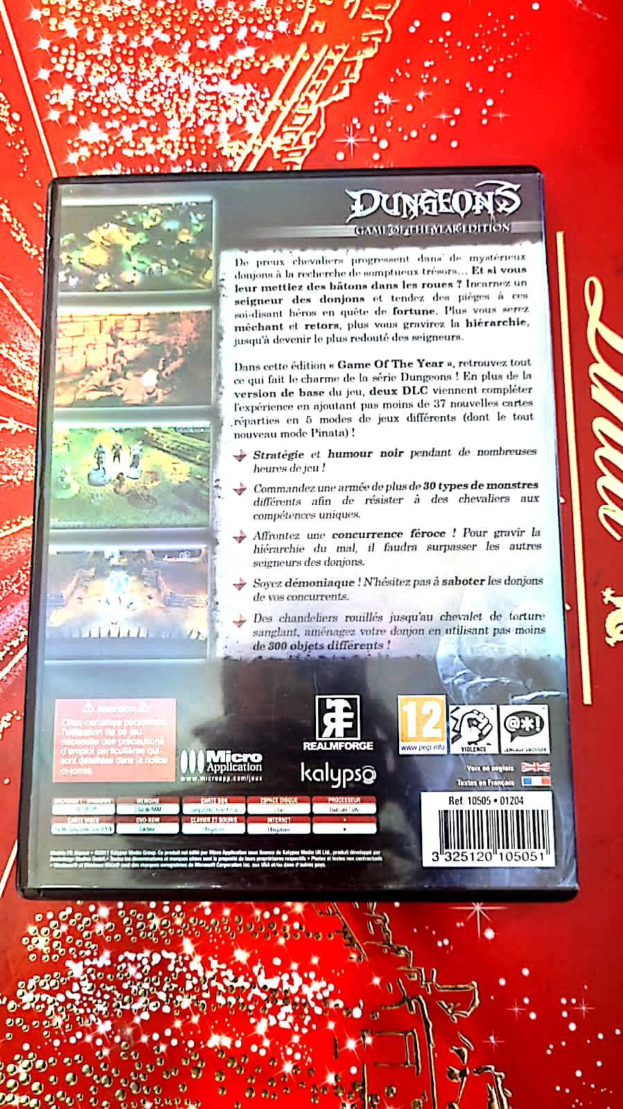 jeu pc dungeons game of the year edition vendu en bon etat par blaspo