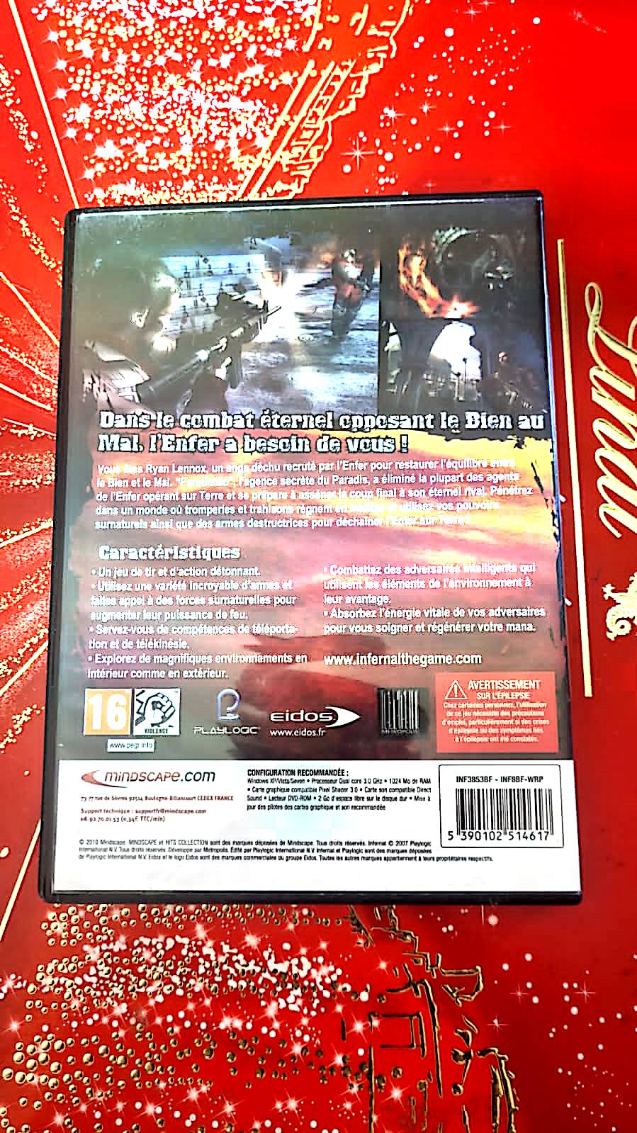 jeu pc infernal vendu en bon etat par blaspo