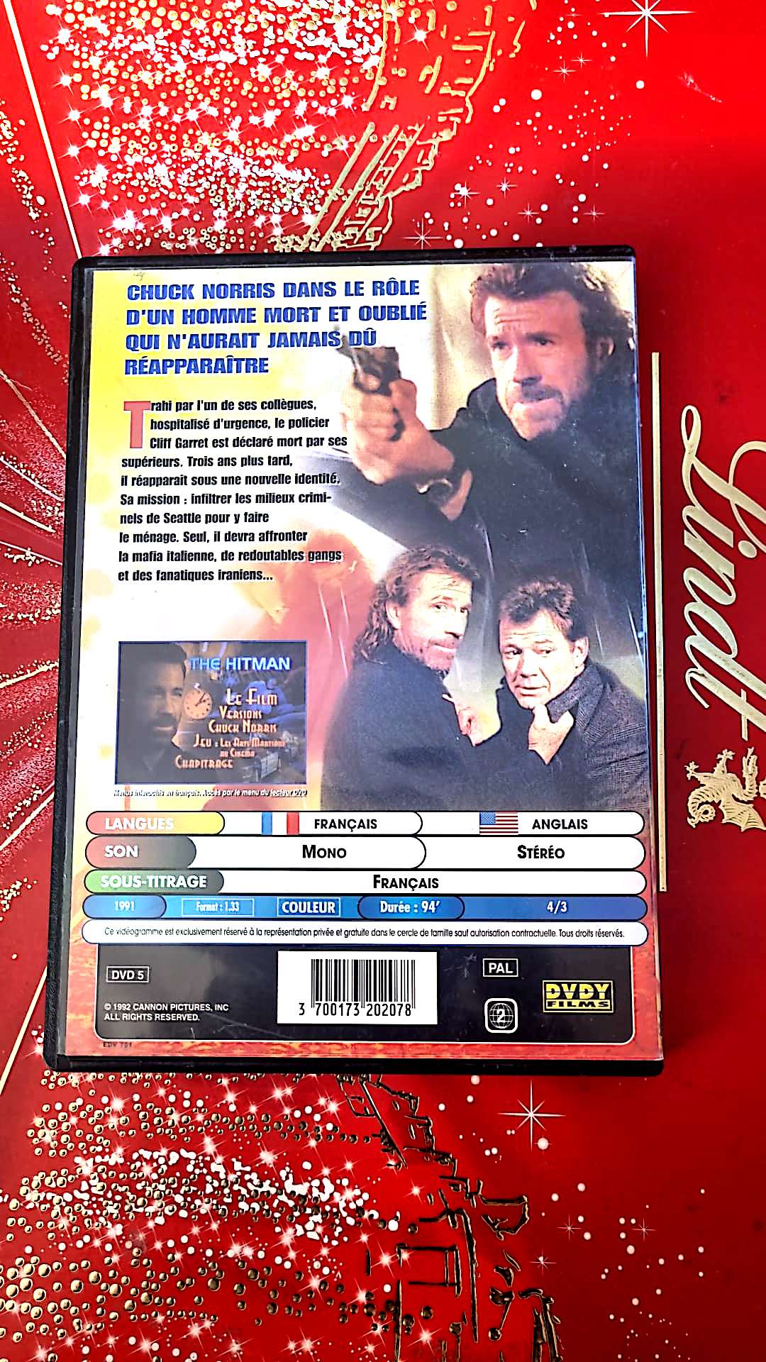 dvd chuck norris the hitman vendu en bon etat par blaspo