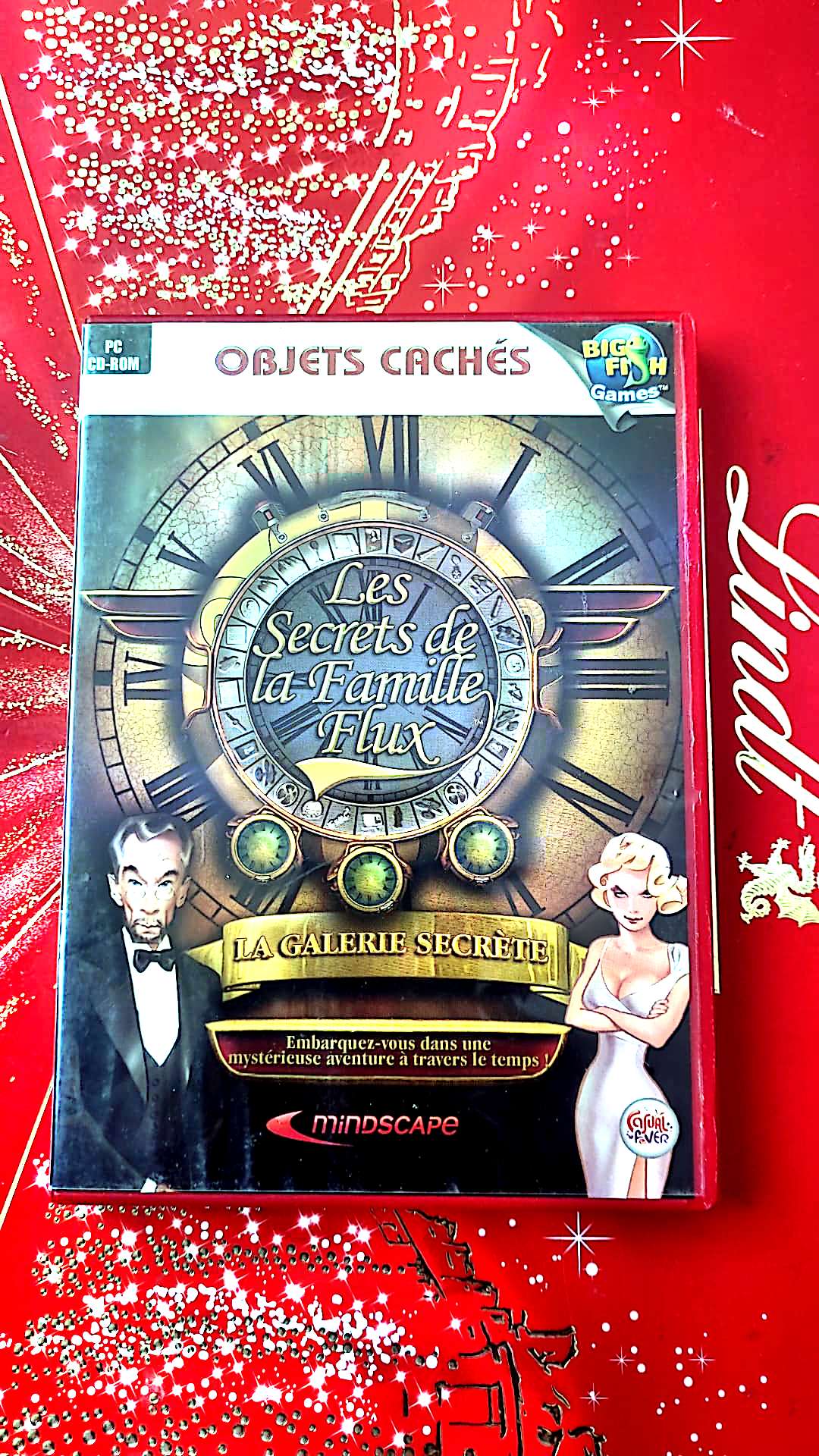jeu pc objets caches les secrets de la famille flux la galerie secrete vendu en bon etat par blaspo