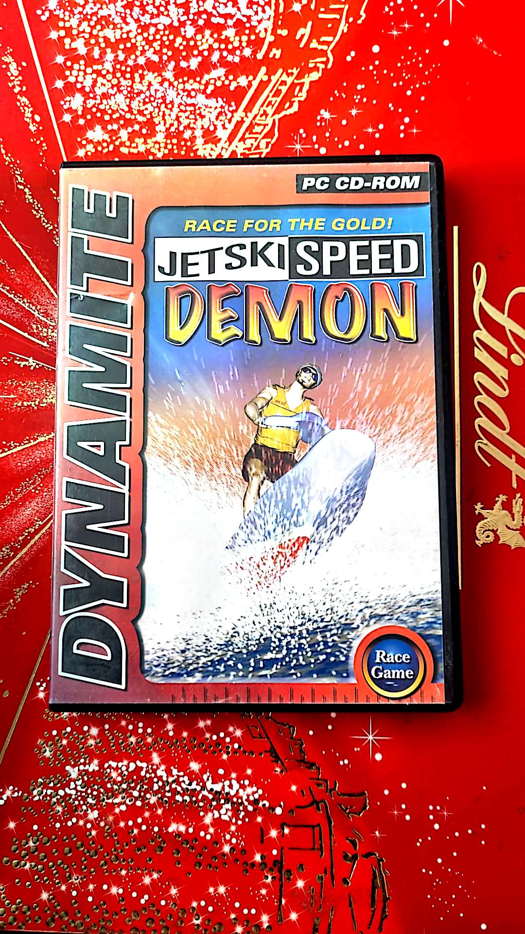 jeu pc dynamite race for the gold jetski speed demon vendu en bon etat par blaspo