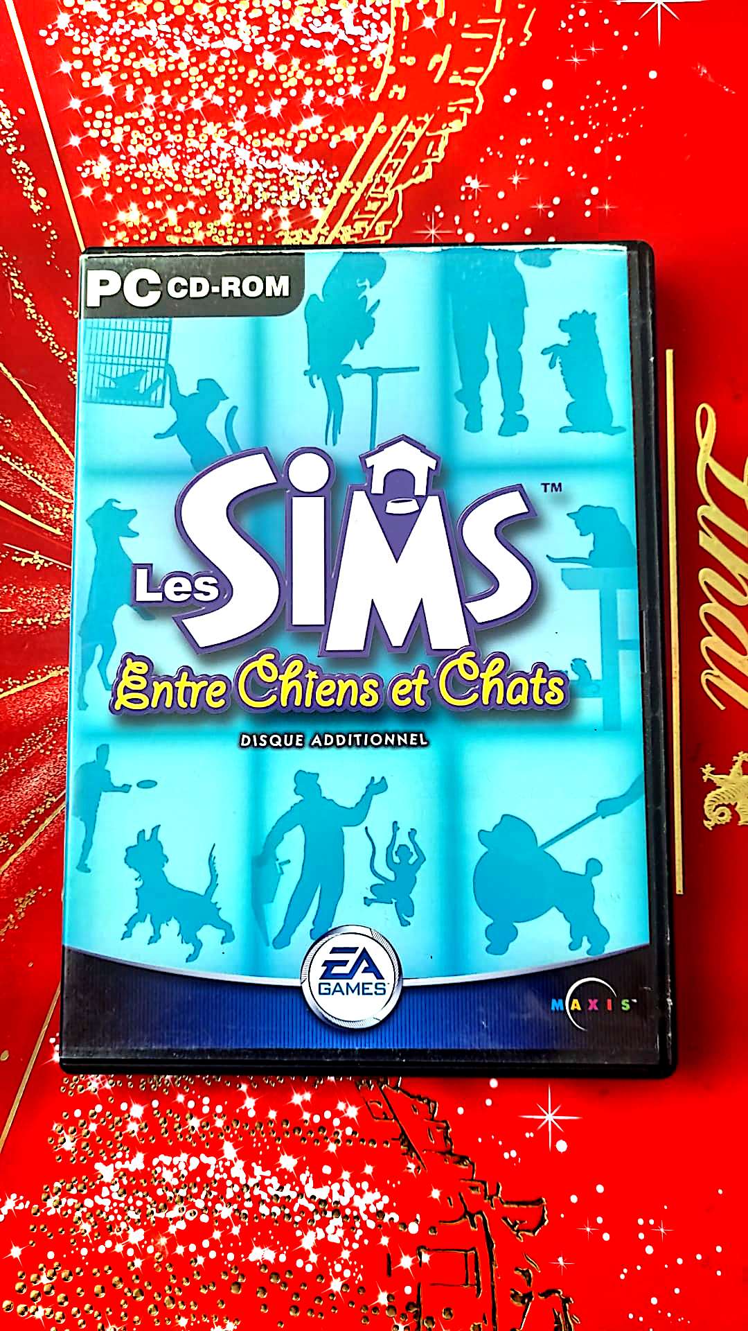jeu pc les sims entre chiens et chats vendu en bon etat par blaspo