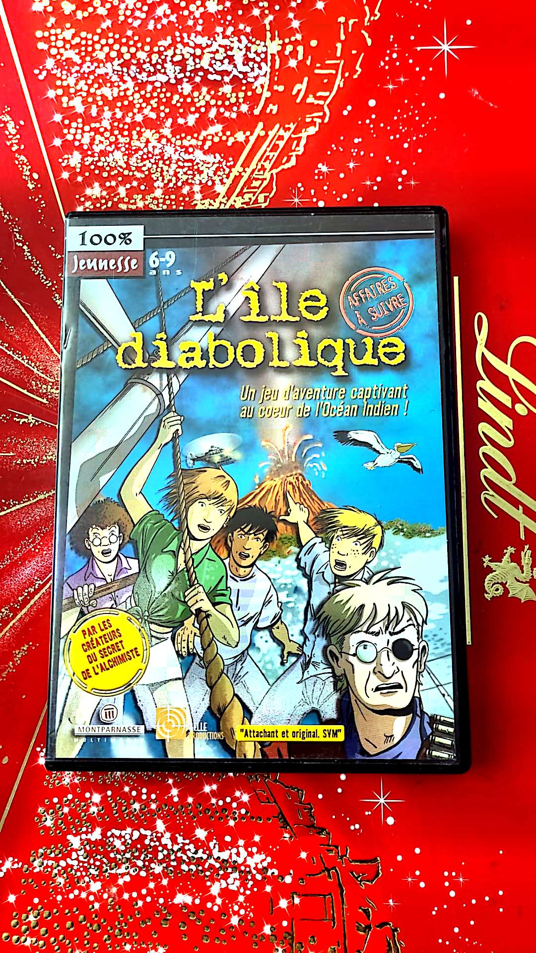 jeu l'ile diabolique vendu en bon etat par blaspo