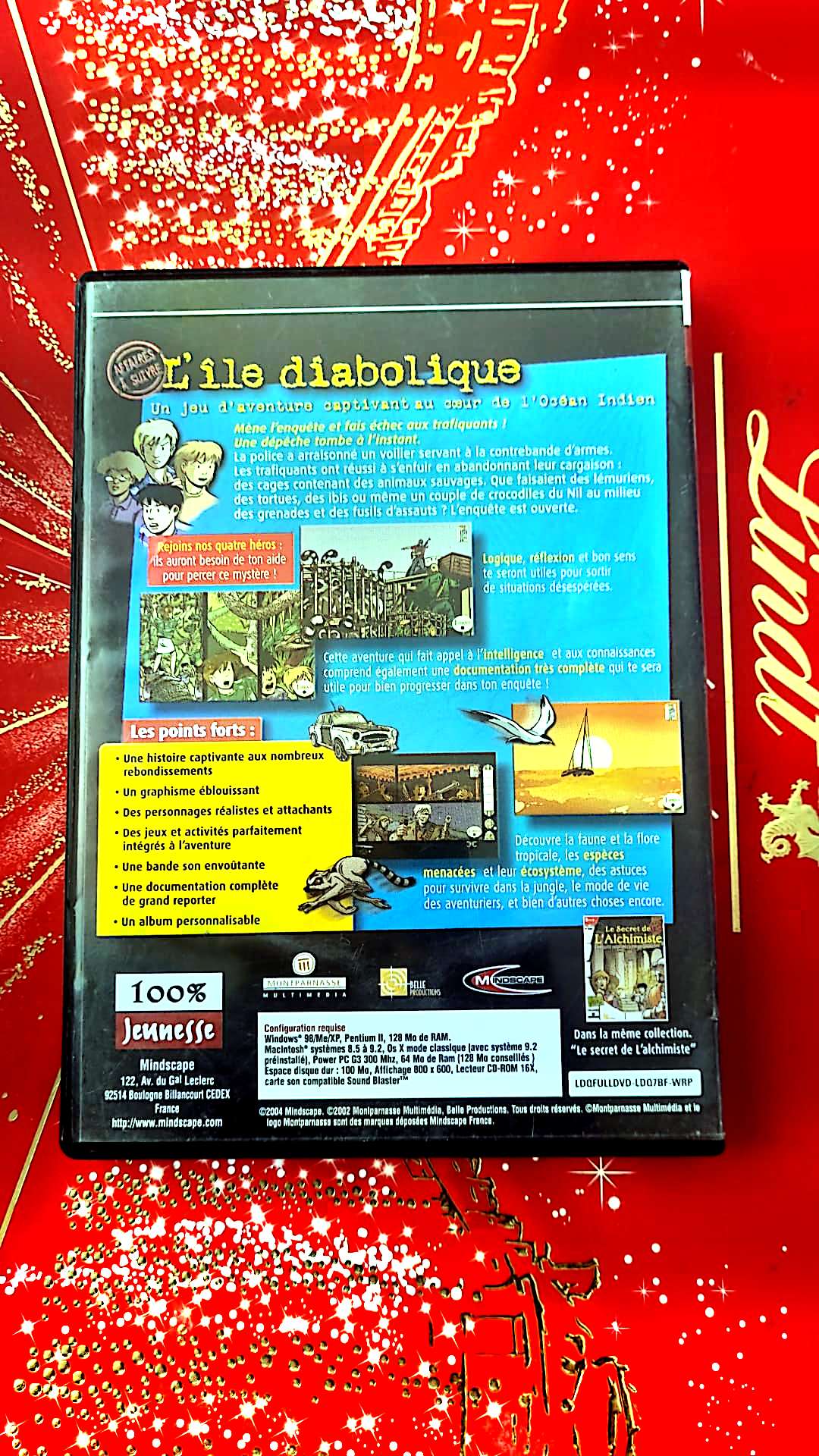 jeu l'ile diabolique vendu en bon etat par blaspo