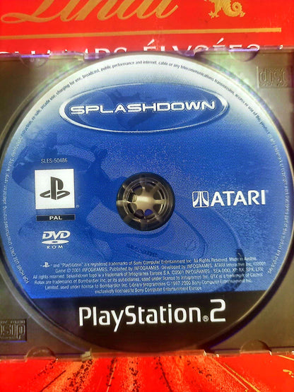 Splashdown – Jeu PS2 – CD seul – Sans boîtier – Version PAL – Atari jeu ps2