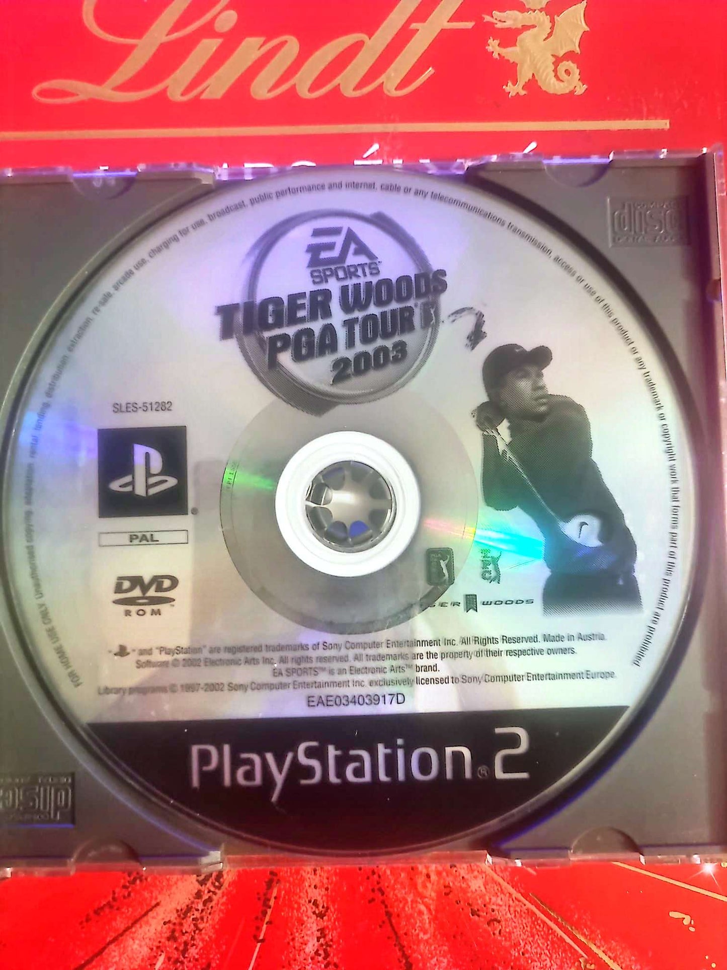 Tiger Woods PGA Tour 2003 – Jeu PS2 – CD seul – Sans boîtier – Version PAL jeu ps2