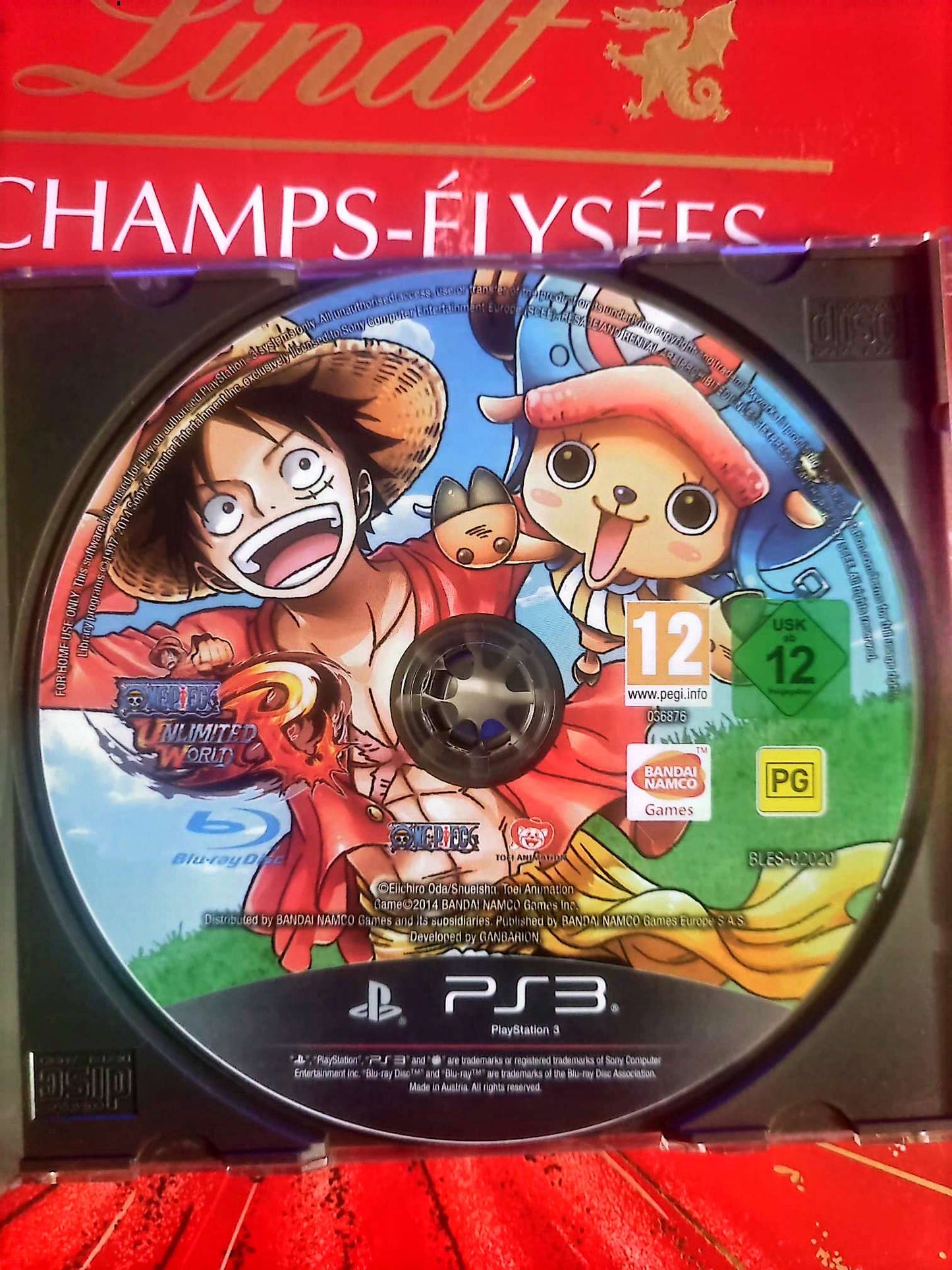 One Piece Unlimited World Red – Jeu PS3 – CD seul – Sans boîtier – Version PAL jeu ps3