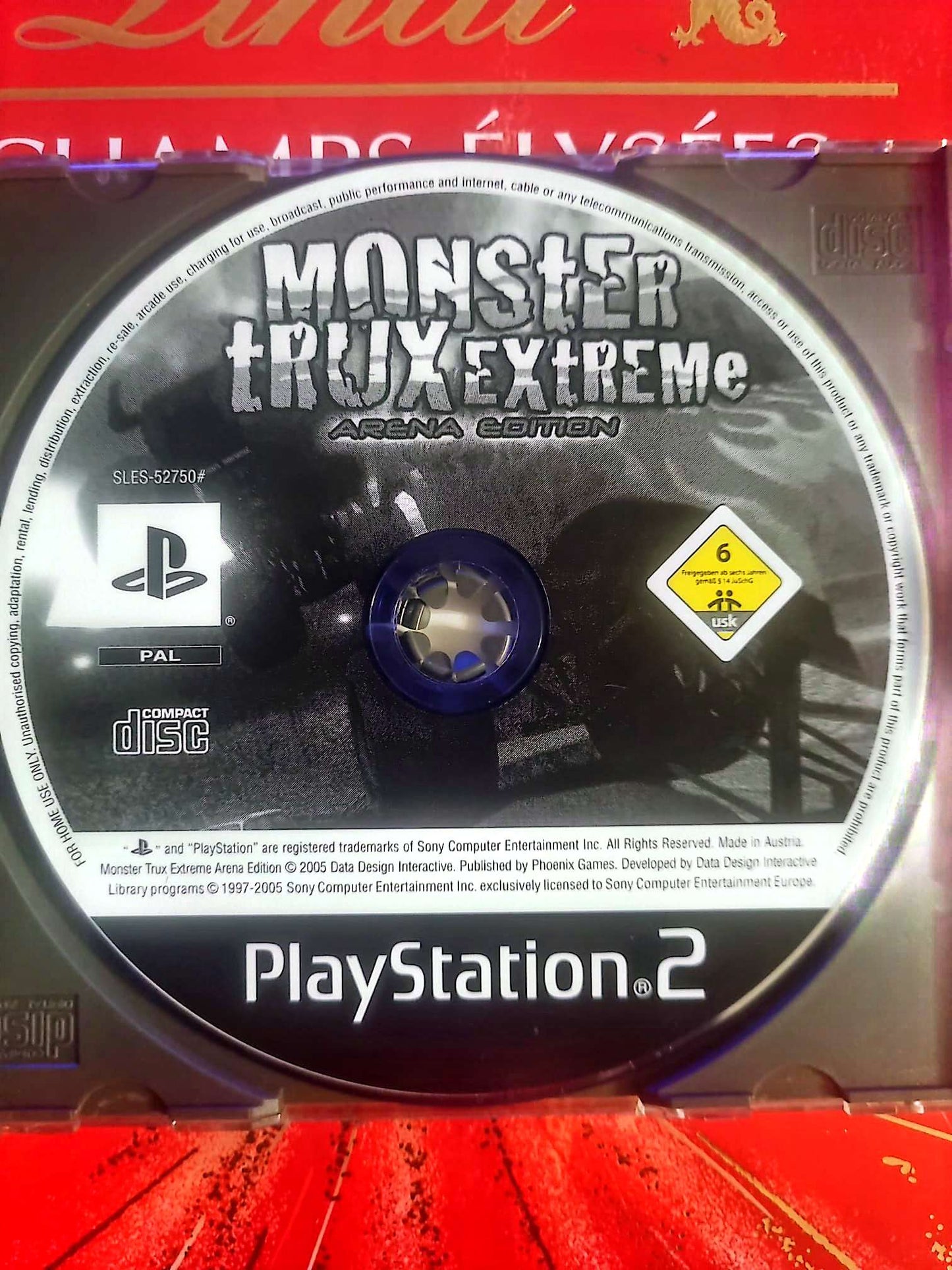 Monster Trux Extreme Arena Edition – Jeu PS2 – CD seul – Sans boîtier – Version PAL jeu ps2