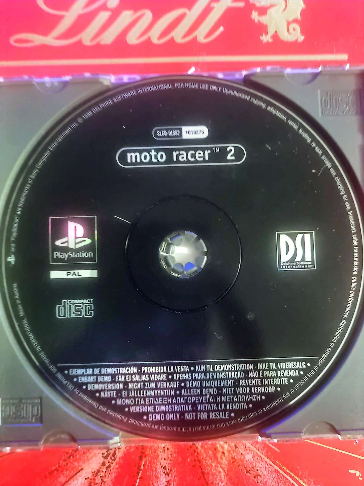 Moto Racer 2 – PS1 – CD démo seul – Sans boîtier – Version PAL jeu ps1