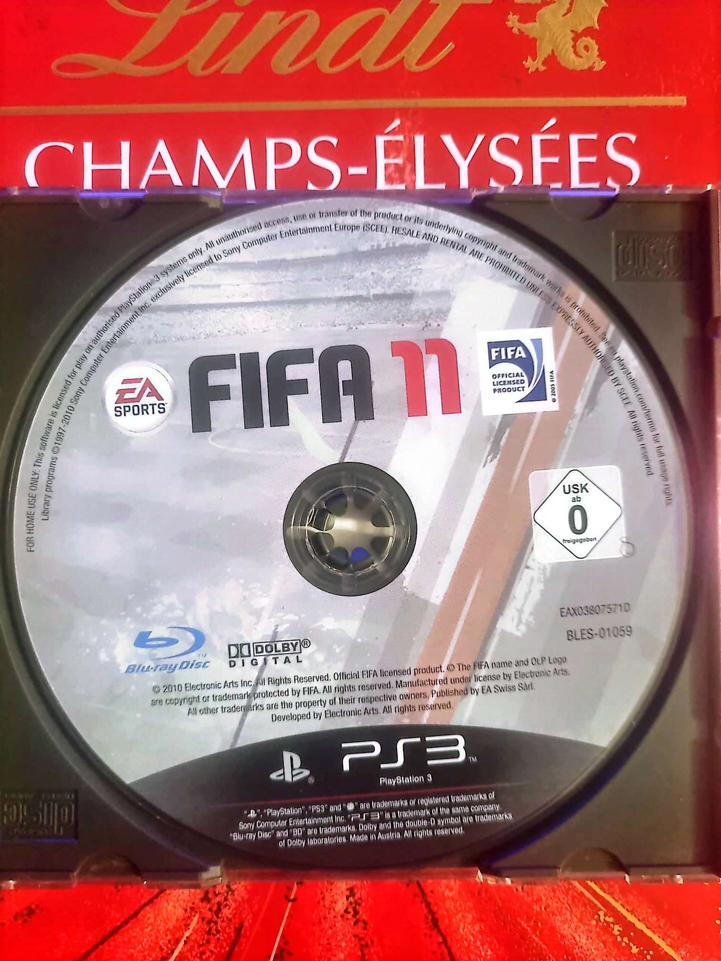 FIFA 11 – Jeu PS3 – CD seul – Sans boîtier – Version PAL – EA Sports jeu ps3