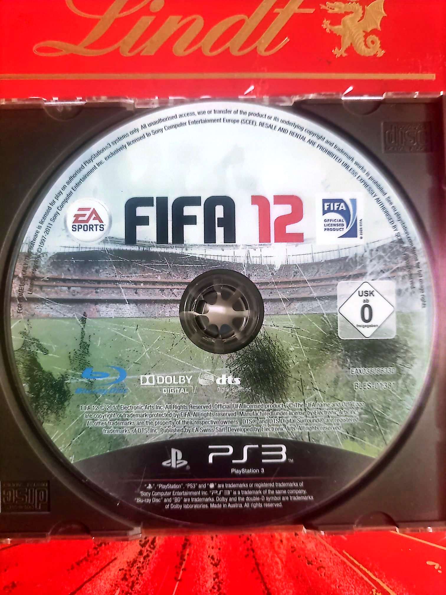FIFA 12 – Jeu PS3 – CD seul – Sans boîtier – Version PAL – EA Sports jeu ps3