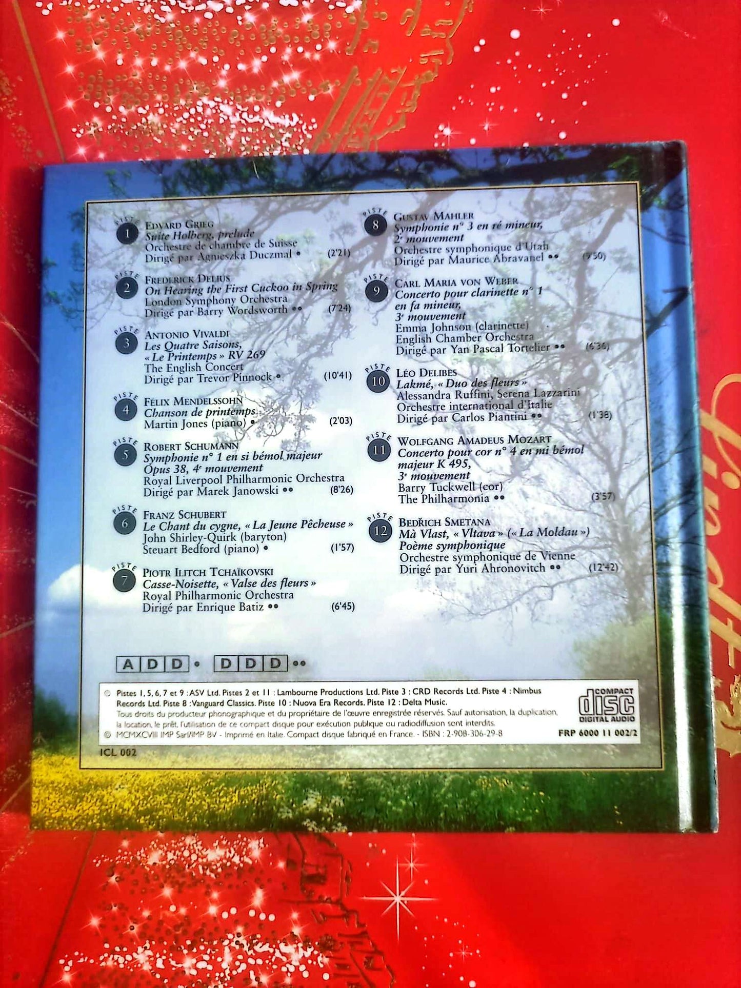 Instants Classiques – Airs de printemps – Livre + CD Audio – Musique classique cd livre