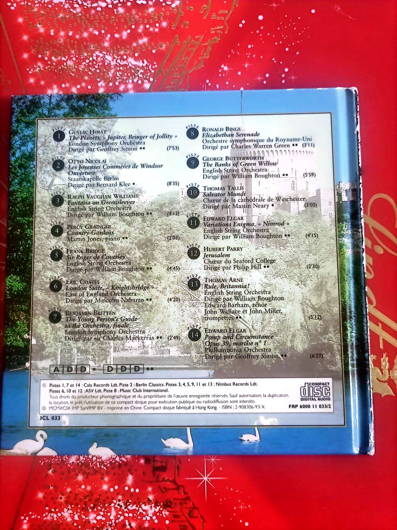 Instants Classiques – Harmonie anglaise – Livre + CD Audio – Musique classique cd livre