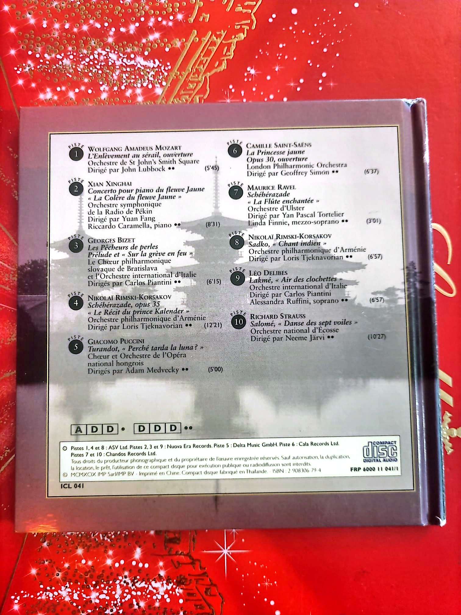 Instants Classiques – Vers le soleil levant – Musique classique – Livre + CD Audio inclus cd livre