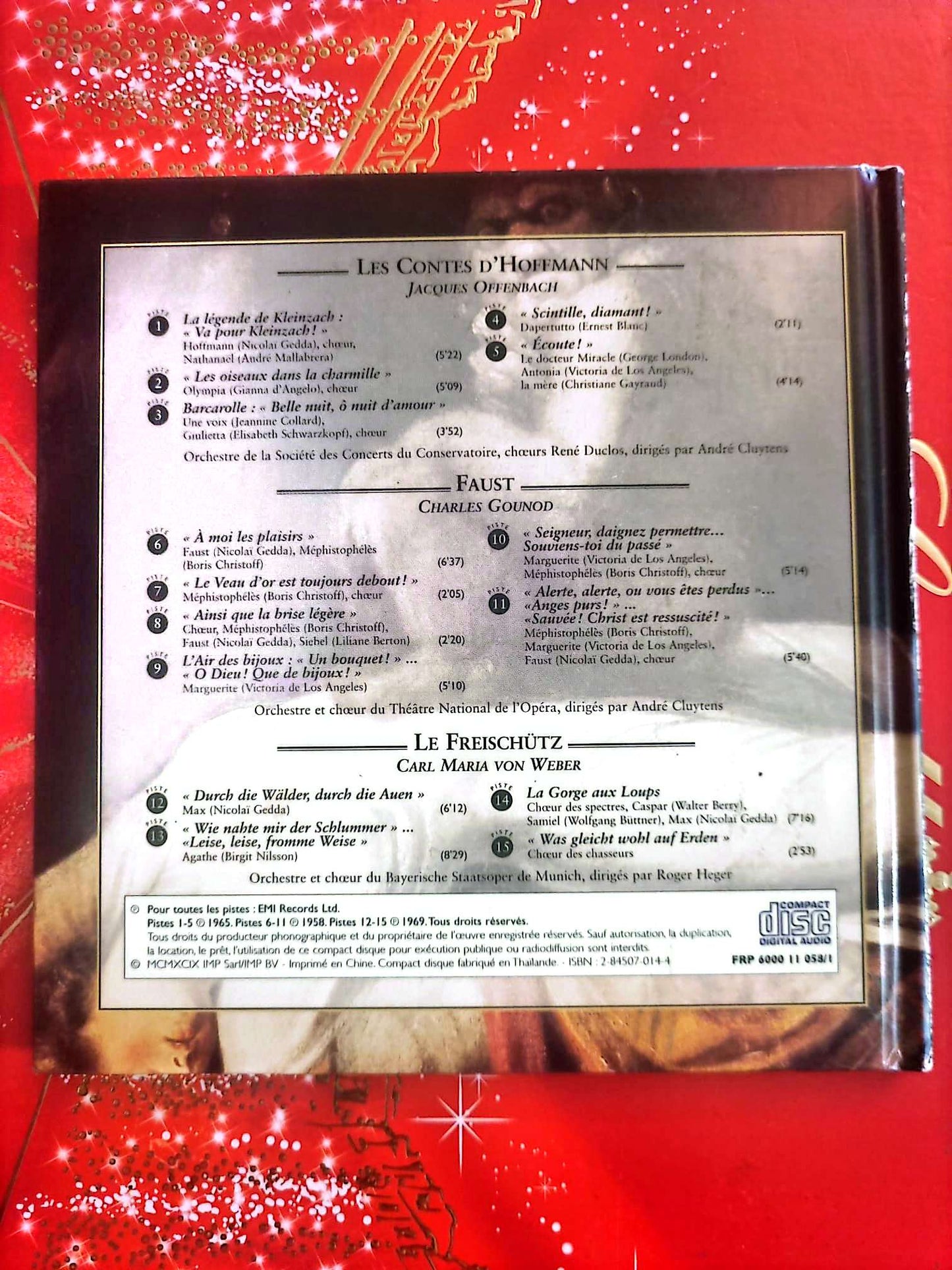 Instants Classiques – L’Empire des ténèbres – Opéra – Livre + CD Audio inclus cd livre
