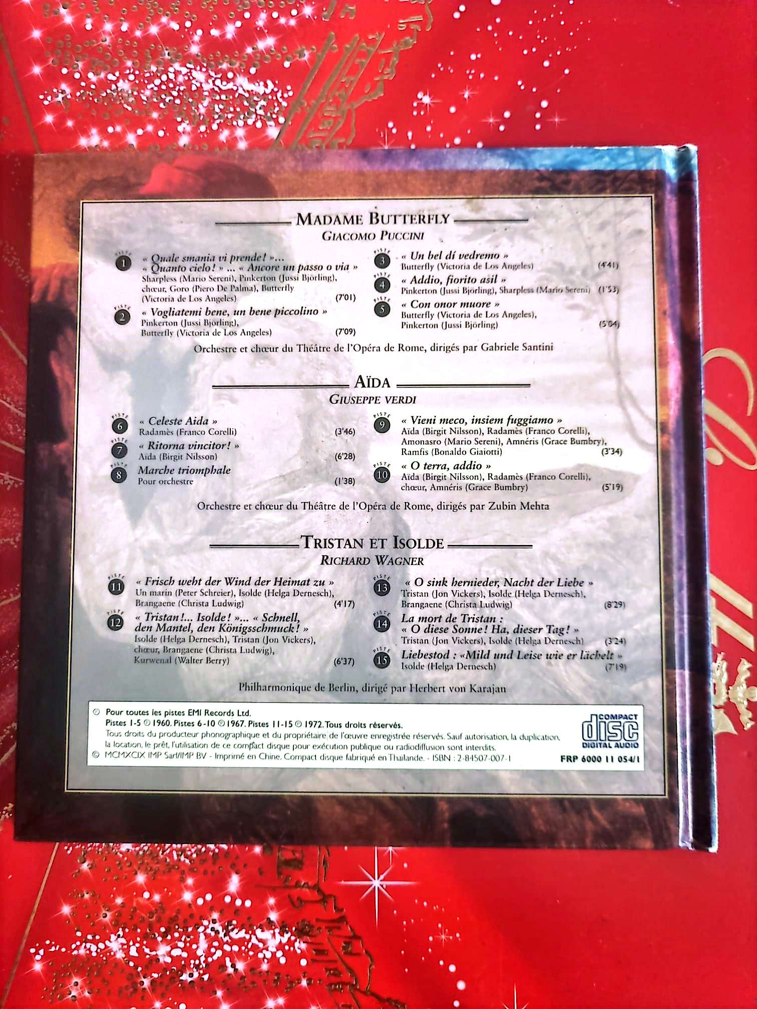 Instants Classiques – Les Amants maudits – Opéra – Livre + CD audio inclus cd livre