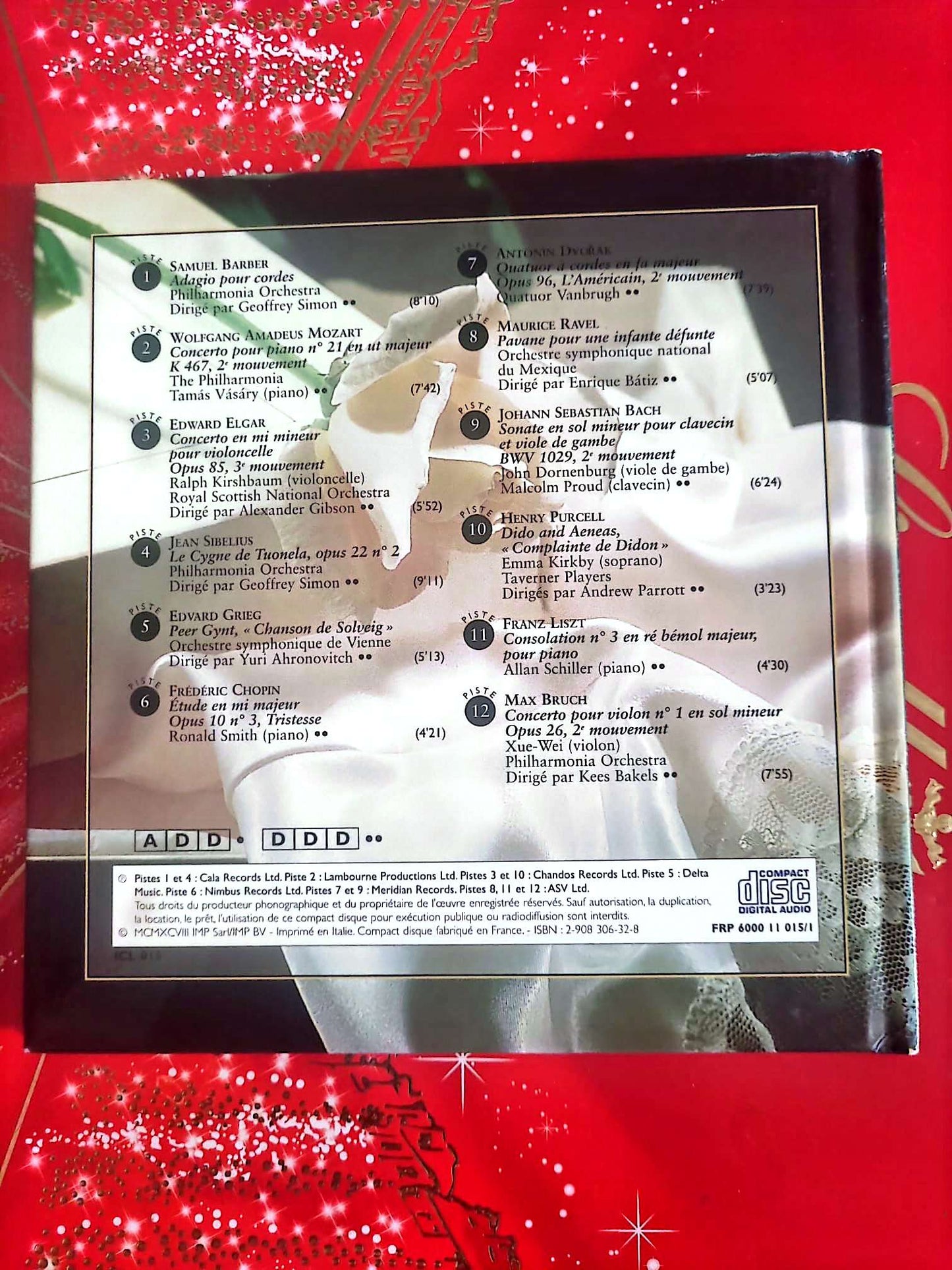 Instants Classiques – Moments nostalgiques – Musique classique – Livre + CD audio inclus cd livre