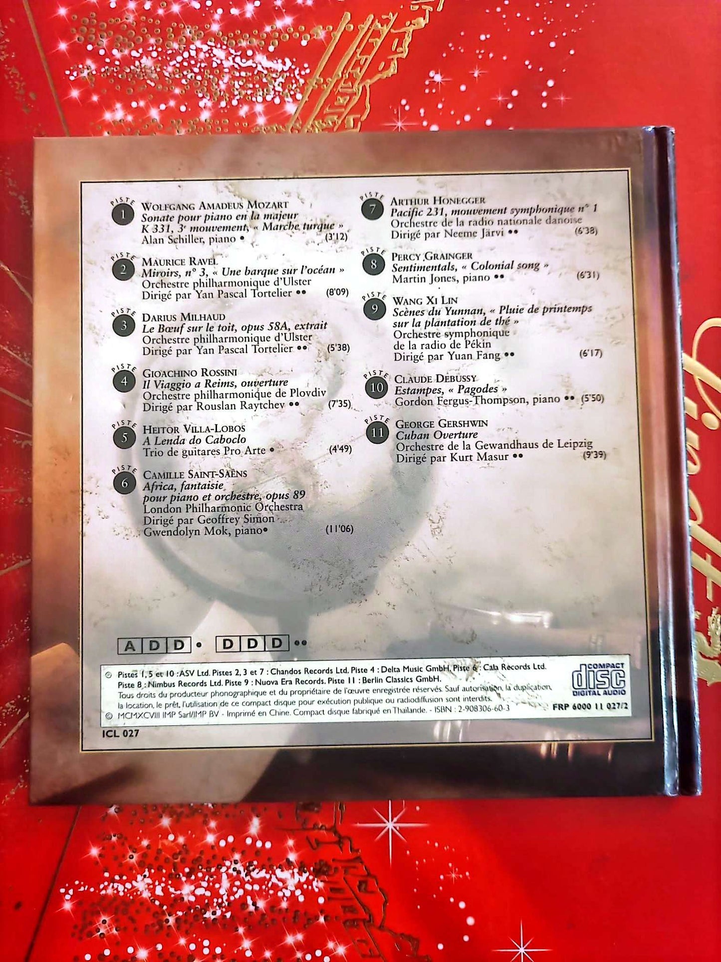 Instants Classiques – Autour du monde – Musique Classique – Livre + CD Audio inclus – Compilation internationale cd livre