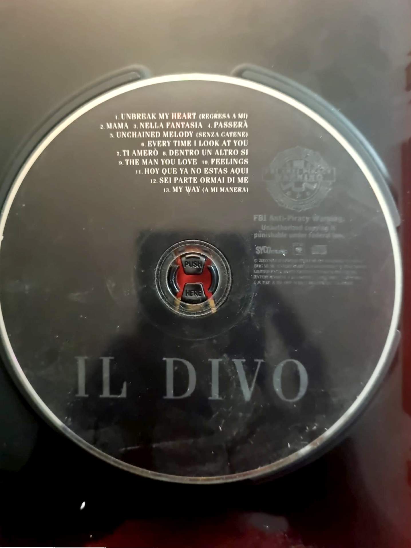 Il Divo – Album CD Audio – Musique Classique Pop – Avec boîtier – Fonctionnel