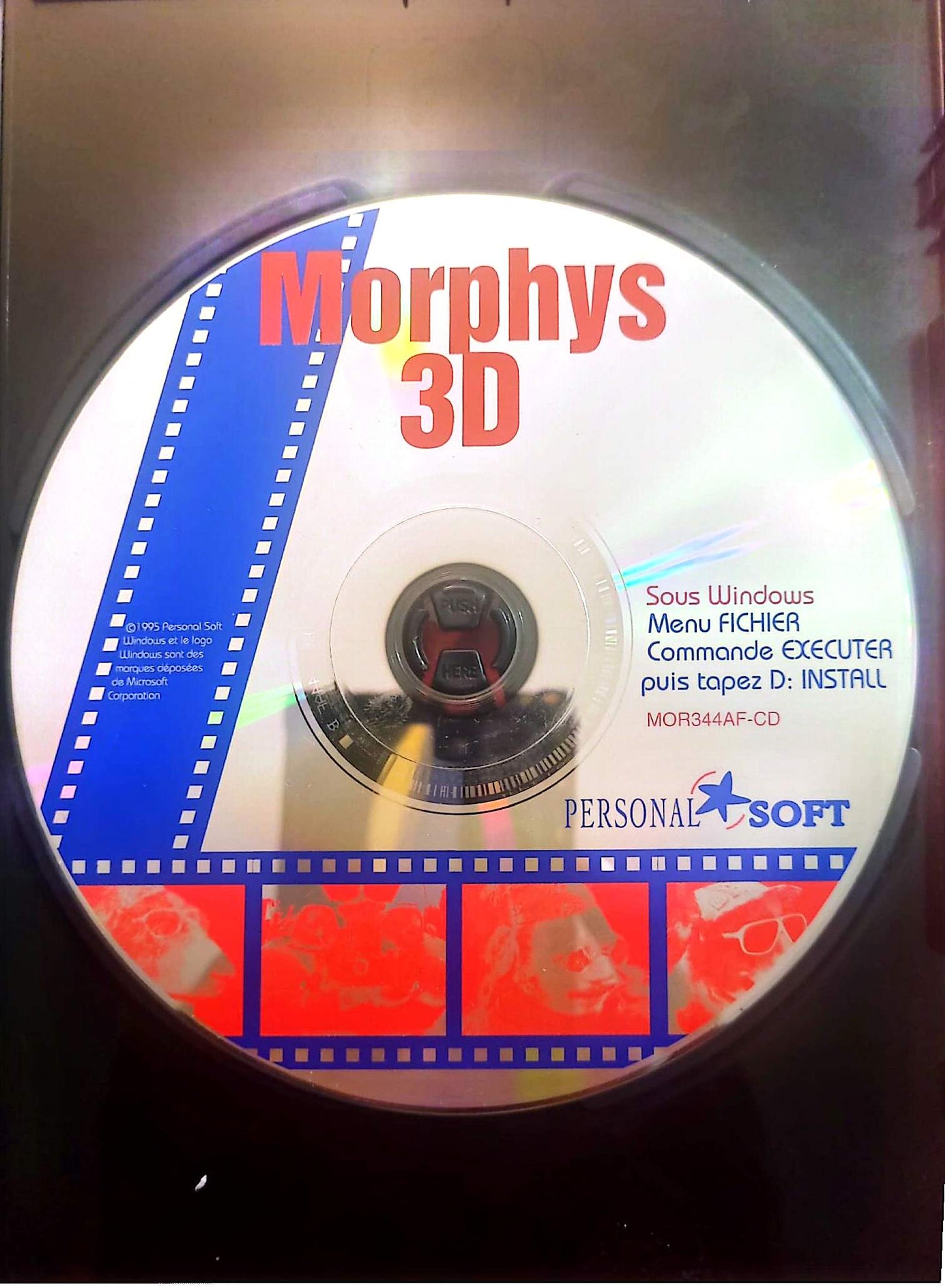 Morphys 3D – Logiciel PC Création Effets Photo 3D – CD-ROM – Avec boîtier – Fonctionnel