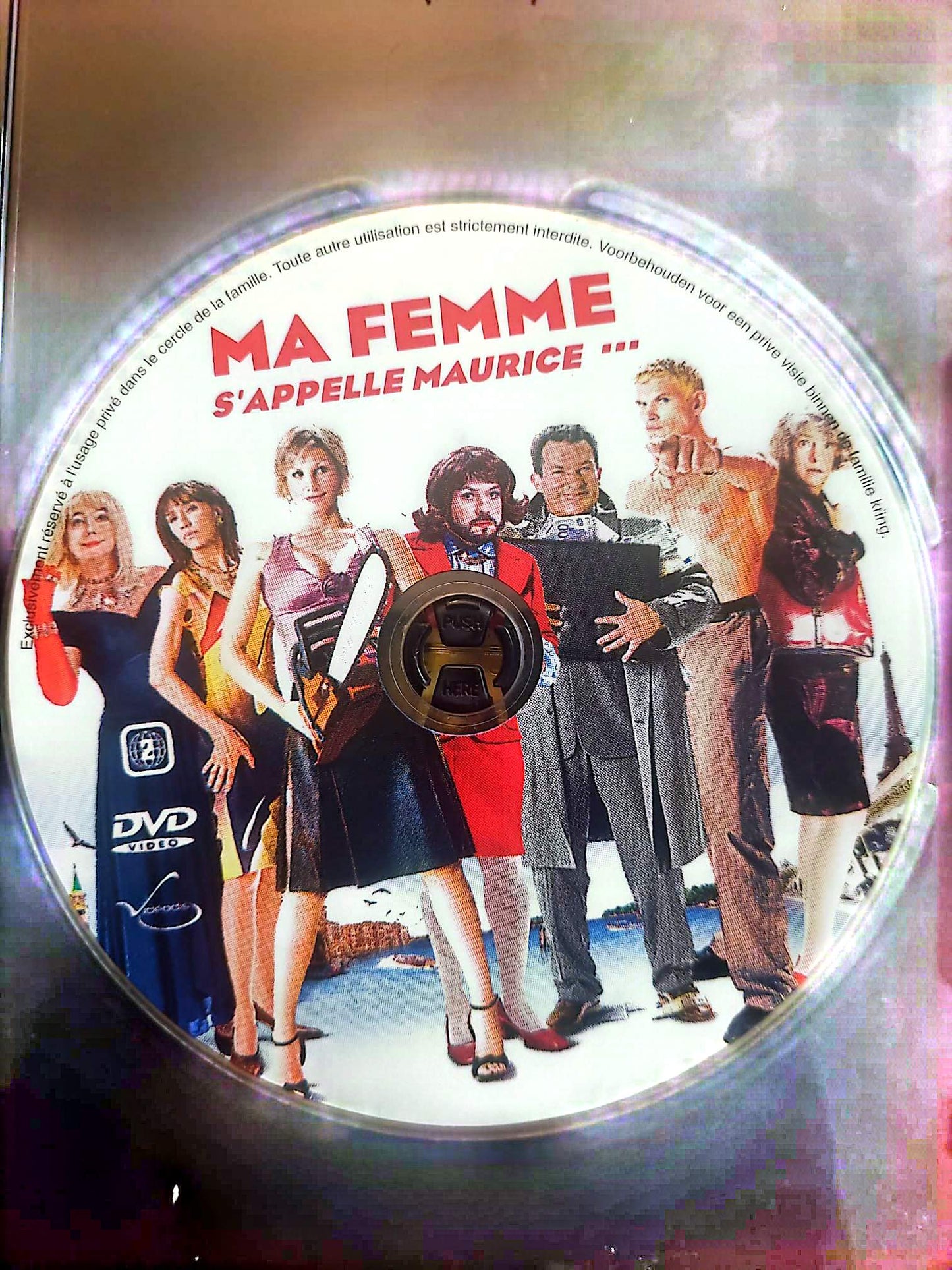 Ma femme s’appelle Maurice – DVD Film Comédie Française – Sans boîtier – Fonctionnel