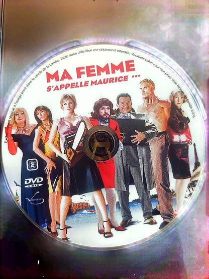 Ma femme s’appelle Maurice – DVD Film Comédie Française – Sans boîtier – Fonctionnel