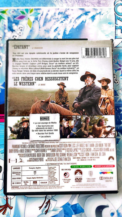 True Grit - DVD - Jeff Bridges, Matt Damon, Josh Brolin - Joel & Ethan Coen