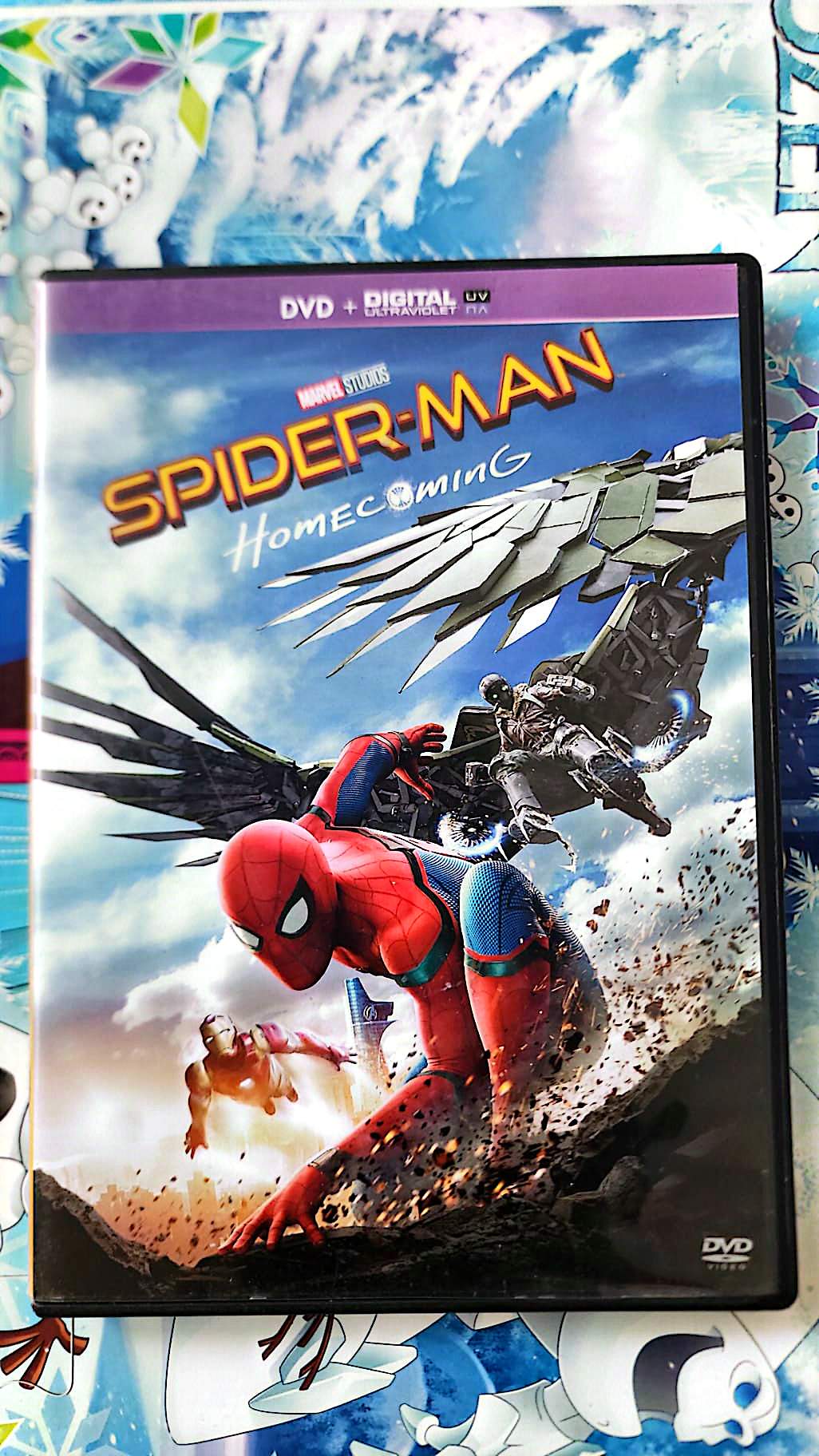 Spider-Man Homecoming DVD + Digital UV Marvel Studios Tom Holland Version Française Anglaise