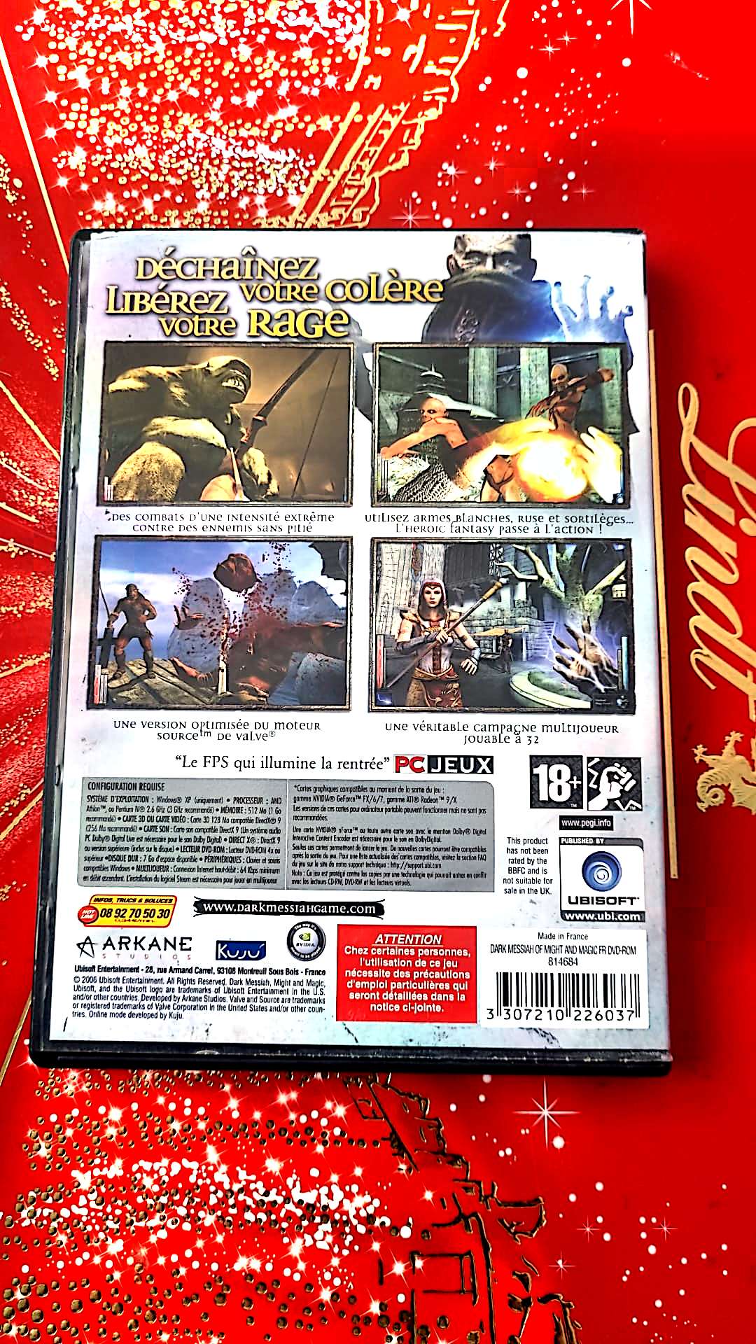 jeu pc dark messiah might ang magic vendu en bon etat par blaspo