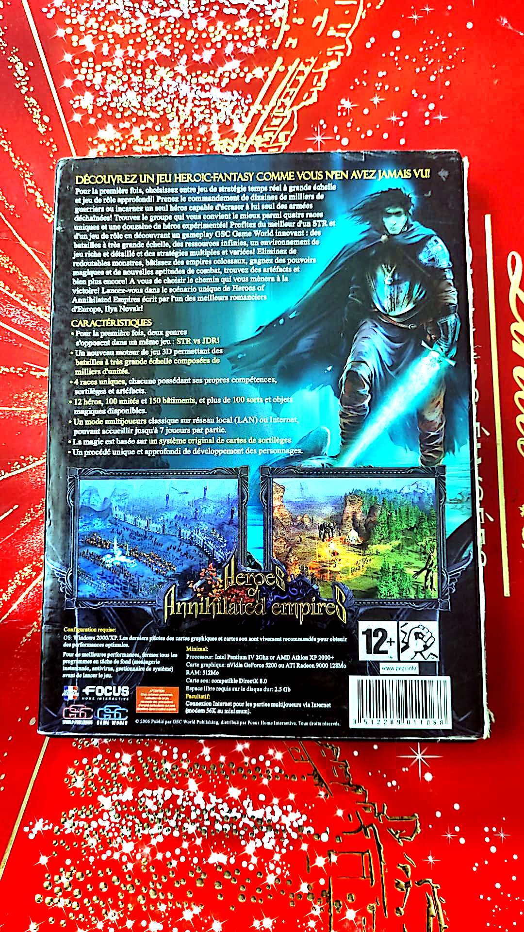 jeu pc heroes annihilated empires vendu en bon etat par blaspo