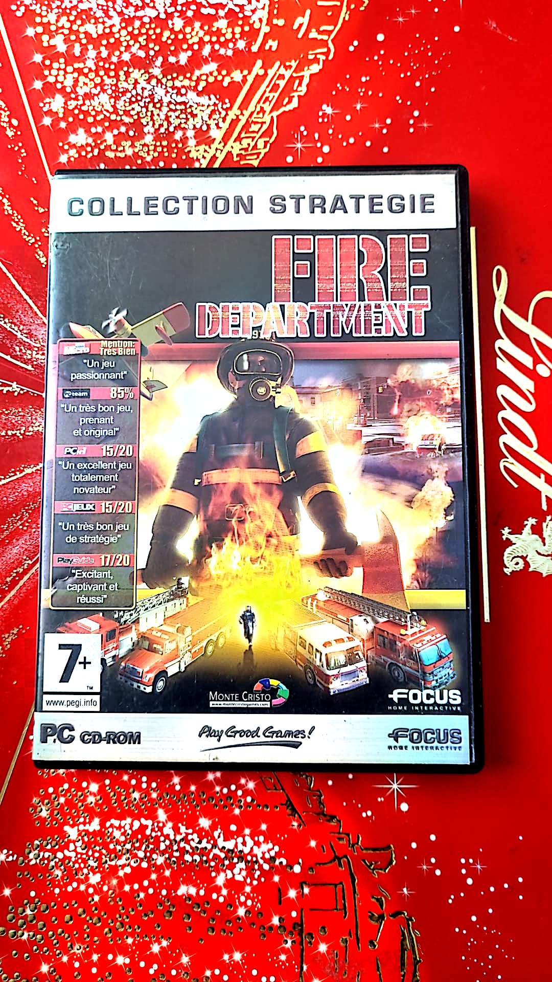 jeu pc fire department vendu en bon etat par blaspo